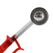 Zeroll Universal 9 13/16" Extended Length EZ Disher, Size 24, in Red (2024-EX)