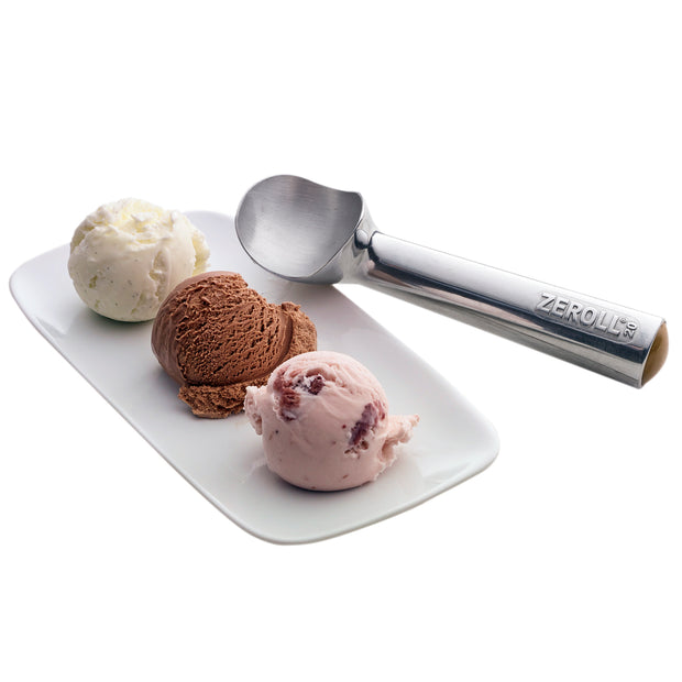 Zeroll Original Ice Cream Scoop, Size 20, in Silver/Gold